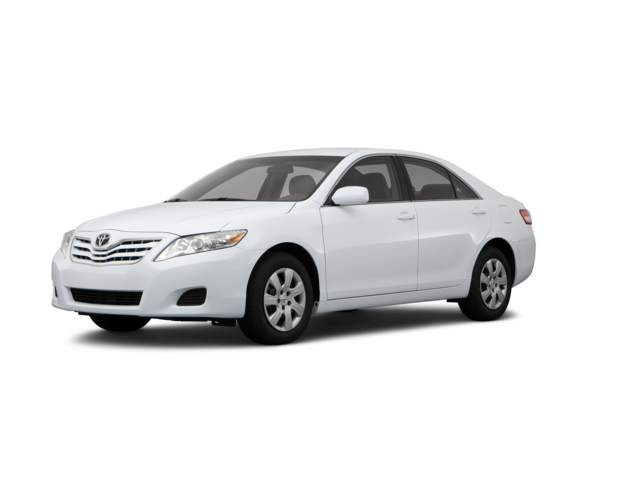 2011 Toyota Camry Base, front three-quarter view, paint 1 of 8