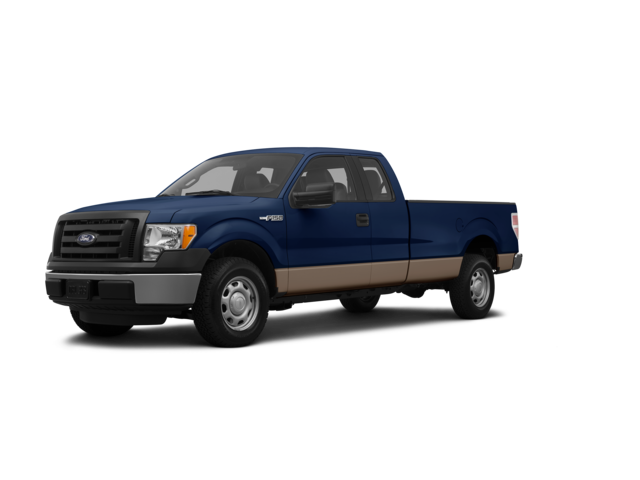 2012 Ford F-150 XL, front three-quarter view, paint 1 of 8