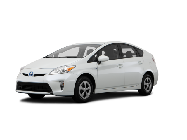 2015 Toyota Prius Two, front three-quarter view, paint 1 of 8
