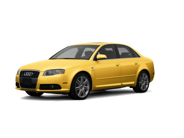 2008 Audi S4 quattro, front three-quarter view, paint 1 of 8