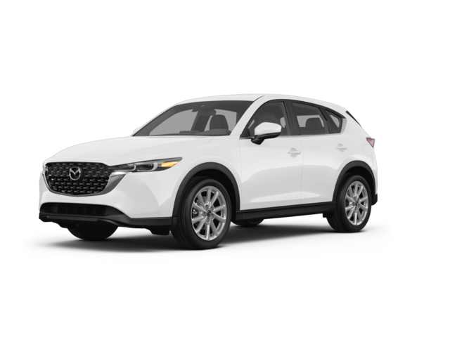 2022 Mazda CX-5 2.5 S, front three-quarter view, paint 1 of 4