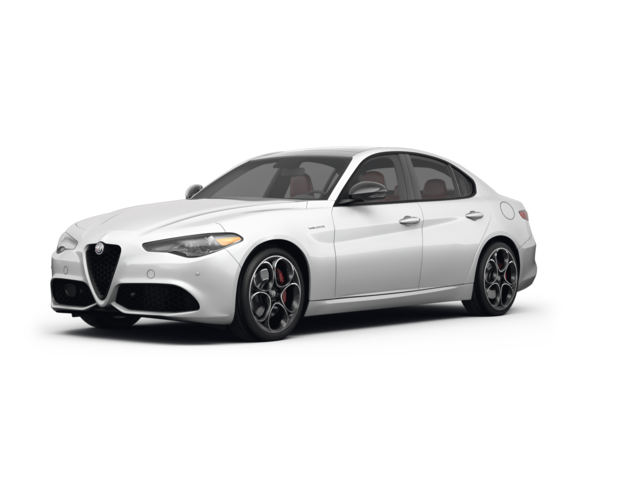 2022 Alfa Romeo Giulia Veloce, front three-quarter view, paint 1 of 8