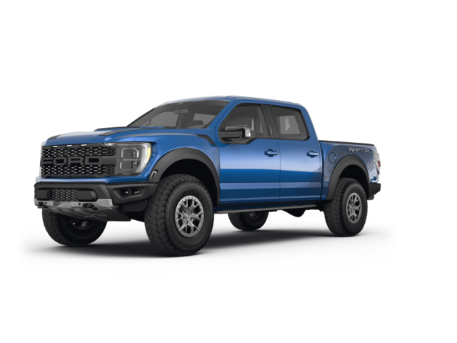 2022 Ford F-150 Raptor, front three-quarter view, paint 1 of 7