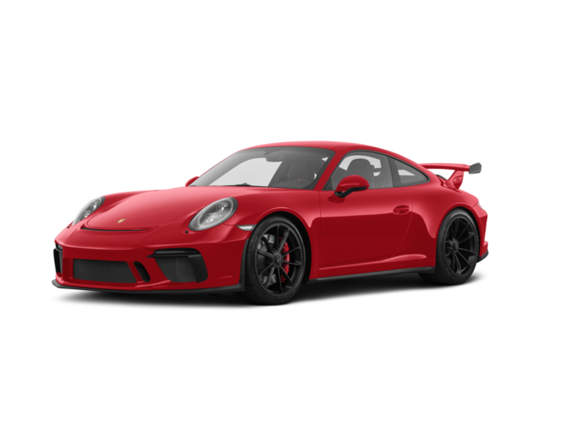 2019 Porsche 911 GT3, front three-quarter view, paint 1 of 8