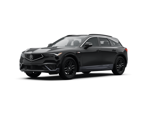 2025 Acura ZDX ZDX SUV, front three-quarter view, paint 1 of 8