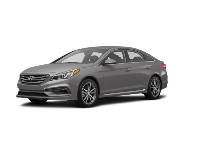 2017 Hyundai Sonata Sport 2.0T, front three-quarter view, paint 1 of 8