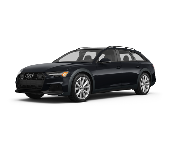 2025 Audi A6 allroad Prestige, front three-quarter view, paint 1 of 8