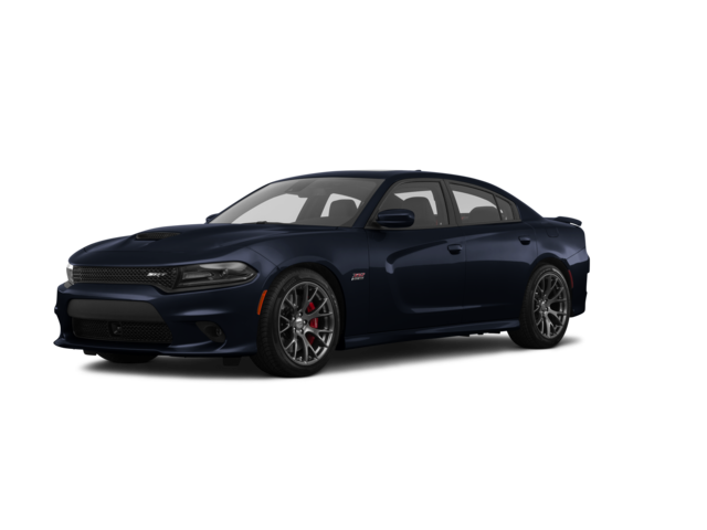 2017 Dodge Charger SRT 392, front three-quarter view, paint 1 of 8