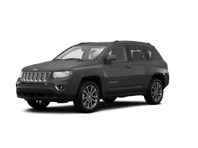 2016 Jeep Compass Latitude, front three-quarter view, paint 1 of 8