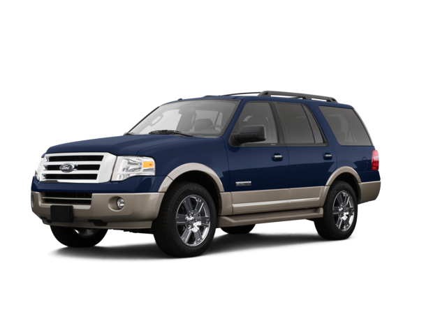 2007 Ford Expedition Eddie Bauer, front three-quarter view, paint 1 of 6