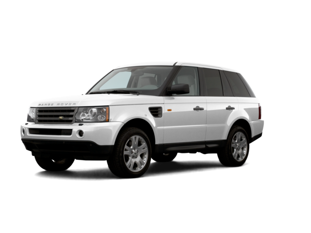 2007 Land Rover Range Rover Sport HSE, front three-quarter view, paint 1 of 8