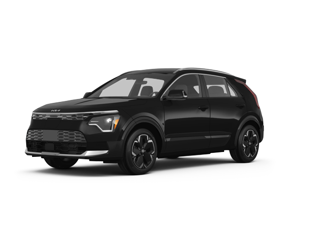 2024 Kia Niro EV Wind, front three-quarter view, paint 1 of 8
