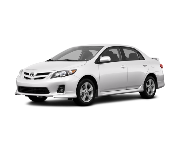 2013 Toyota Corolla S, front three-quarter view, paint 1 of 8