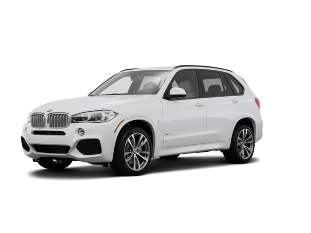2016 BMW X5 xDrive50i, front three-quarter view, paint 1 of 8