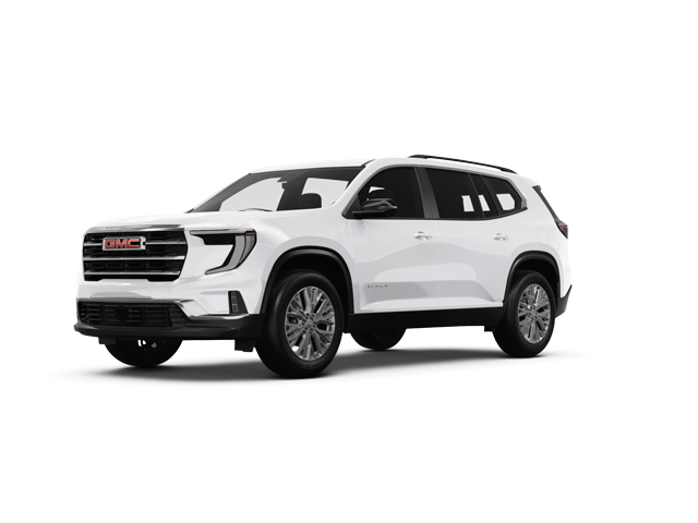2025 GMC Acadia Elevation, front three-quarter view, paint 1 of 8