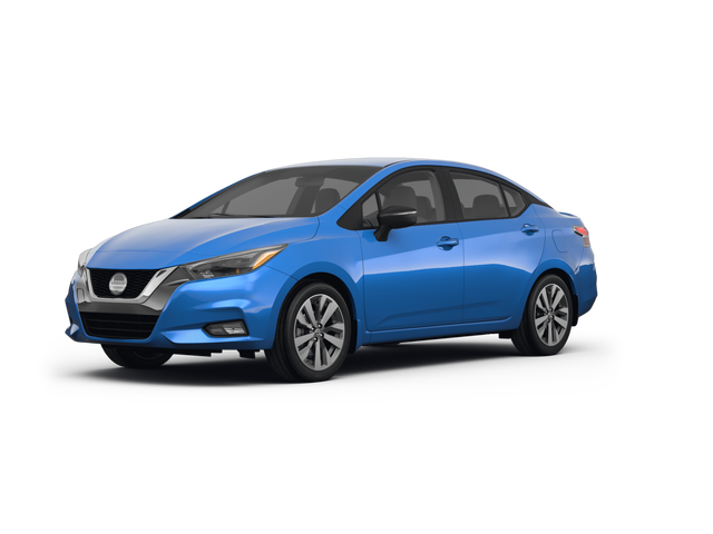 2022 Nissan Versa SR, front three-quarter view, paint 1 of 7