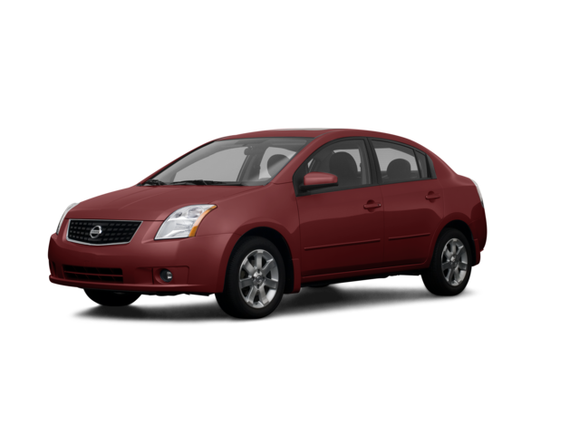 2008 Nissan Sentra 2.0 SL, front three-quarter view, paint 1 of 6