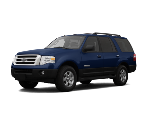 2007 Ford Expedition XLT, front three-quarter view, paint 1 of 8