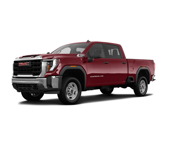 2025 GMC Sierra 2500 HD Pro, front three-quarter view, paint 1 of 8