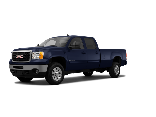 2011 GMC Sierra 2500 HD SLT, front three-quarter view, paint 1 of 8