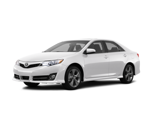 2013 Toyota Camry L, front three-quarter view, paint 1 of 8