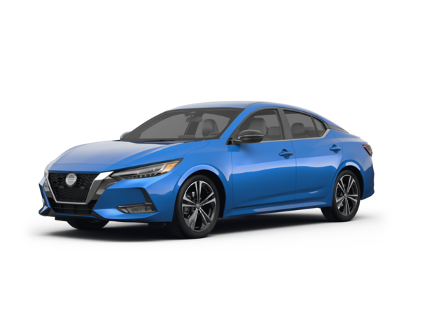 2023 Nissan Sentra SR, front three-quarter view, paint 1 of 8