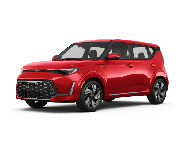 2025 Kia Soul S, front three-quarter view, paint 1 of 8