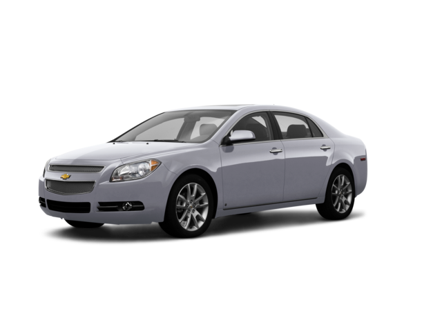2009 Chevrolet Malibu LTZ, front three-quarter view, paint 1 of 8