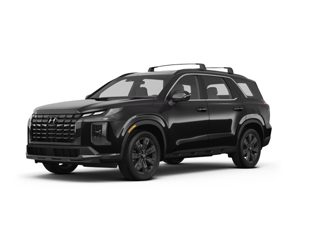 2025 Hyundai Palisade XRT, front three-quarter view, paint 1 of 7
