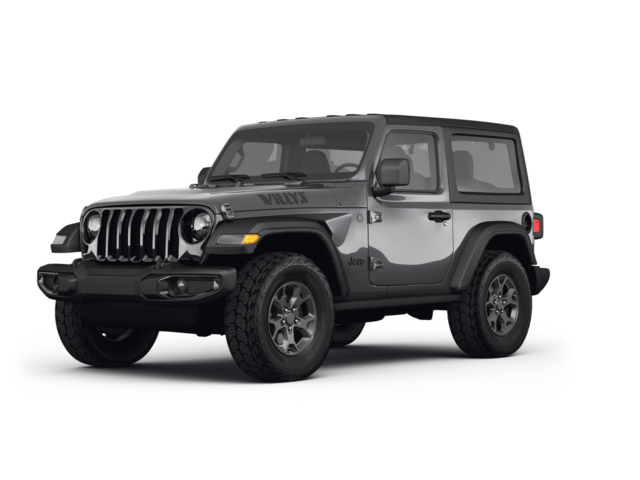 2022 Jeep Wrangler Willys Sport, front three-quarter view, paint 1 of 8