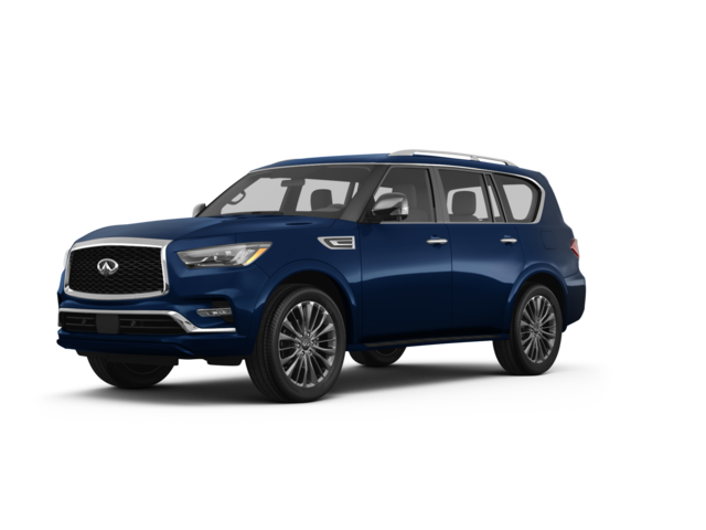 2023 INFINITI QX80 PREMIUM SELECT, front three-quarter view, paint 1 of 8