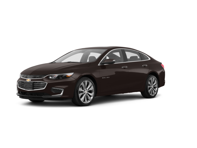 2017 Chevrolet Malibu Premier, front three-quarter view, paint 1 of 8