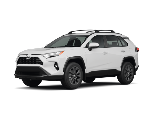 2024 Toyota RAV4 XLE Premium, front three-quarter view, paint 1 of 8