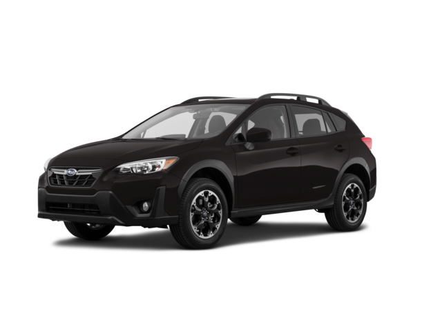 2021 Subaru Crosstrek Premium, front three-quarter view, paint 1 of 8