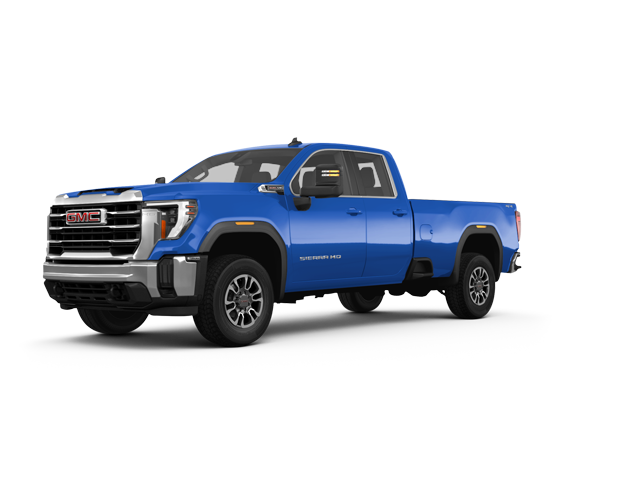 2026 GMC Sierra 3500 HD SLE, front three-quarter view, paint 1 of 8