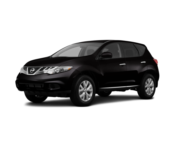 2013 Nissan Murano SV, front three-quarter view, paint 1 of 8