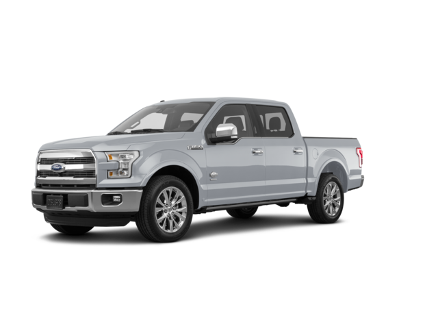 2017 Ford F-150 King Ranch, front three-quarter view, paint 1 of 8
