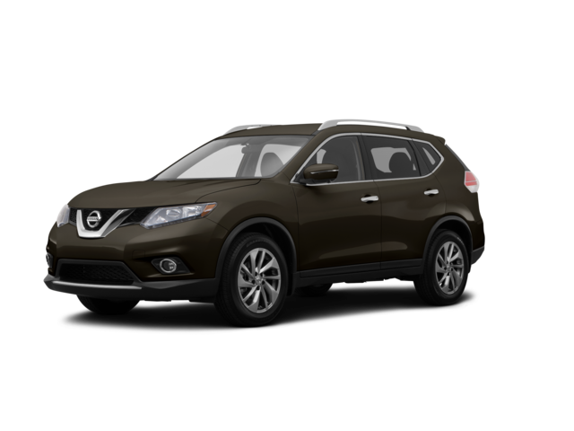 2014 Nissan Rogue SL, front three-quarter view, paint 1 of 8