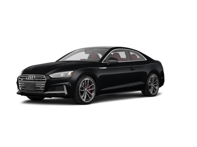 2018 Audi S5 Premium Plus quattro, front three-quarter view, paint 1 of 8