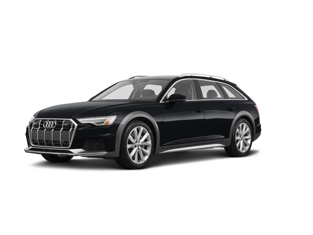 2024 Audi A6 allroad Premium Plus, front three-quarter view, paint 1 of 8
