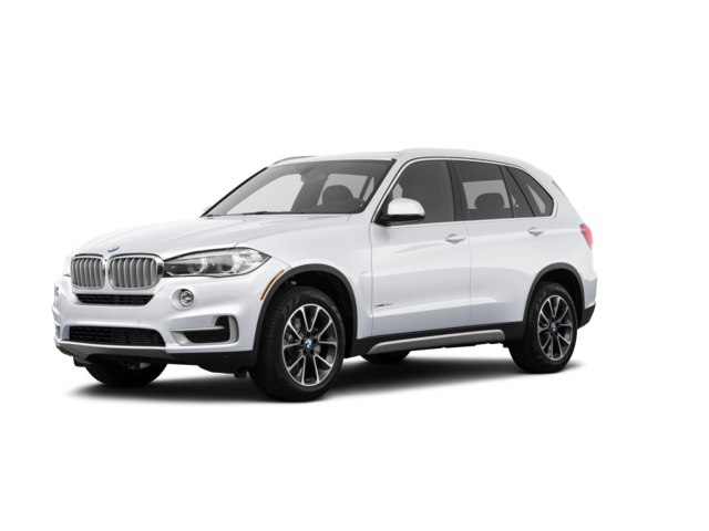 2018 BMW X5 sDrive35i, front three-quarter view, paint 1 of 8