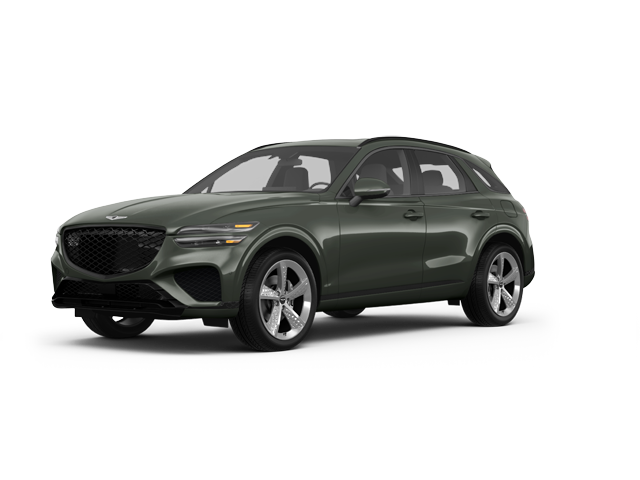 2025 Genesis GV70 2.5T, front three-quarter view, paint 1 of 4
