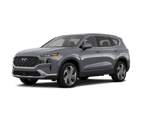 2023 Hyundai Santa Fe SE, front three-quarter view, paint 1 of 8