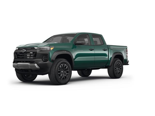 2024 Chevrolet Colorado Trail Boss, front three-quarter view, paint 1 of 8
