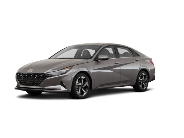 2022 Hyundai Elantra Blue, front three-quarter view, paint 1 of 8