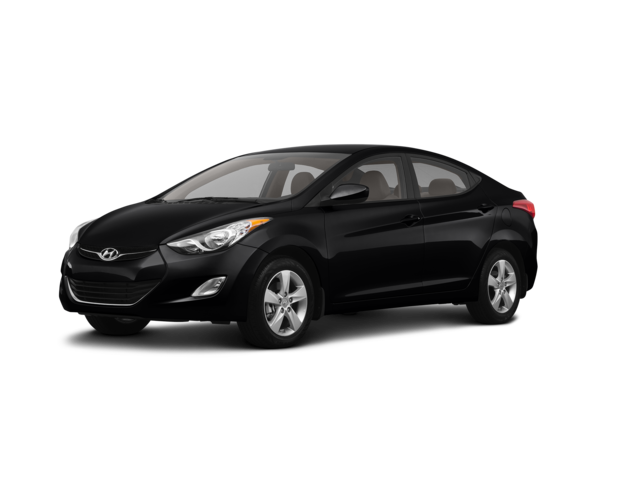 2013 Hyundai Elantra GLS, front three-quarter view, paint 1 of 8
