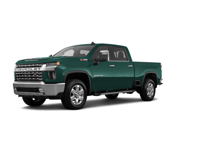 2022 Chevrolet Silverado 3500 HD LTZ, front three-quarter view, paint 1 of 8