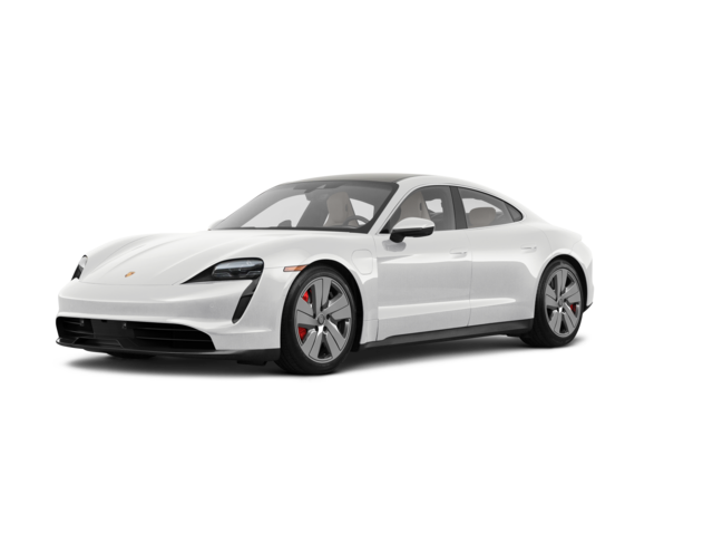 2020 Porsche Taycan 4S, front three-quarter view, paint 1 of 2