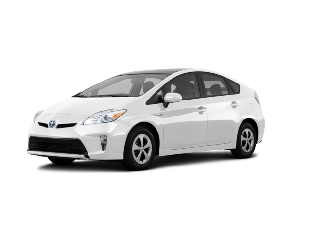 2013 Toyota Prius Two, front three-quarter view, paint 1 of 8