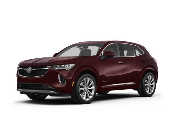2023 Buick Envision Avenir, front three-quarter view, paint 1 of 7